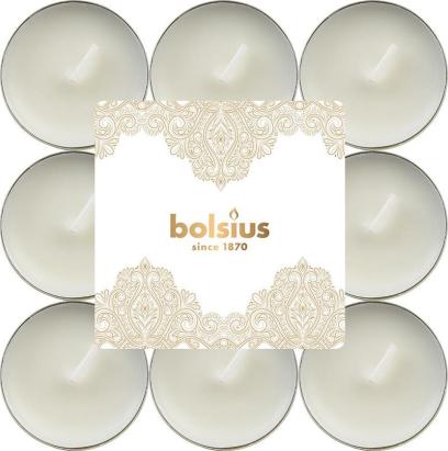 Lumanari parfumate tip pastila Bolsius Golden Lace, vanilie, set 18 buc