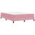 Pat cu arcuri cu saltea Roz 160 x 210 cm țesătură GartenMobel Dekor