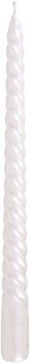 Set 2 lumânări spiralate albe MagicHome, 25 cm, decorative