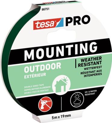 Banda dublu adeziva Tesa Mounting PRO Outdoor 19 mm x 5 m