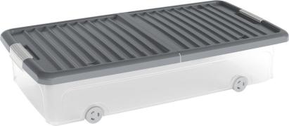 Cutie de depozitare sub pat KIS W Box Underbed L, 35 L, cu roți