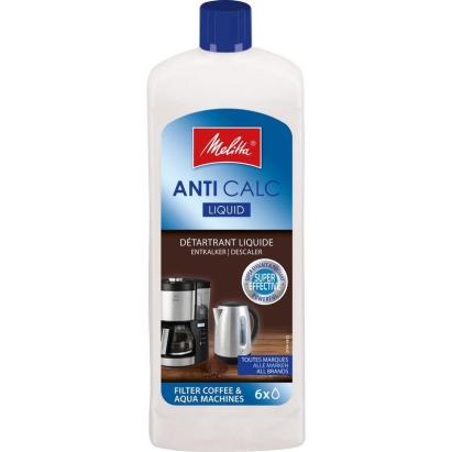 Decalcifiant lichid Melitta Anti Calc pentru cafetiere si fierbatoare, 250 ml