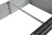 Strat inaltat metalic Strend Pro Garden 3D, 120x90x30 cm