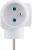 Priza tripla Strend Pro 3x16A alba, adaptor repartitor compact
