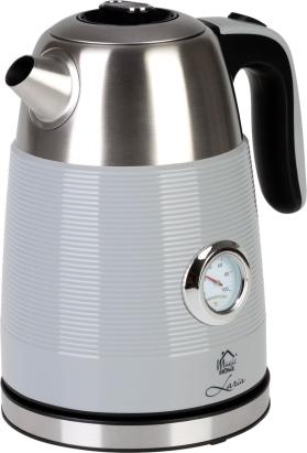 Fierbator electric MagicHome Laria 1,7 L cu termometru, 2200 W
