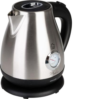 Fierbator electric MagicHome Madira 1,7 L cu termometru, 2200 W