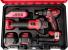 Set Worcraft XCUBE001 cu bormașină și polizor unghiular, 2x 4Ah
