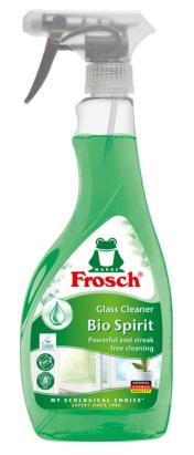 Soluție pentru geamuri Frosch Bio Spirit, fără urme, 500 ml