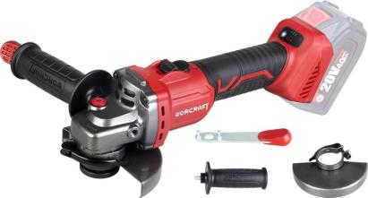 Polizor unghiular Worcraft 20V ShareSYS 115 mm, brushless, viteza reglabila