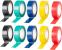 Banda izolatoare PVC Strend Pro 19 mm x 10 m, set 10 buc, multicolor