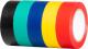 Banda izolatoare PVC Strend Pro 19 mm x 10 m, set 10 buc, multicolor