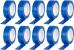 Banda izolatoare PVC albastra Strend Pro 19 mm x 10 m, 600V, set 10 buc