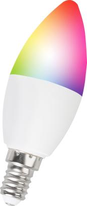Bec inteligent WiFi RGB Strend Pro E14 5W, lumină reglabilă
