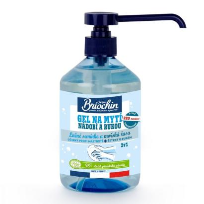 Gel Briochin 2 în 1 pentru vase și mâini, parfum marin, 500 ml
