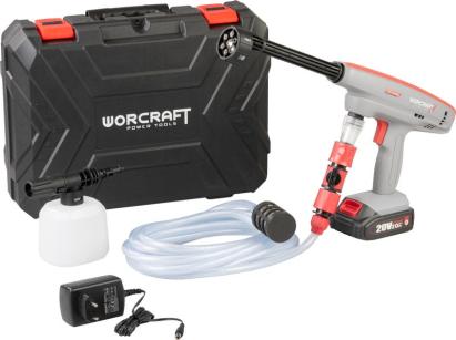 Pistol de spălat cu presiune Worcraft CPC-S20LiEM 20V, 2Ah