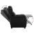 Fotoliu recliner Negru 66.5 x 94 x 101.5 cm Poliester GartenMobel Dekor