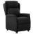 Fotoliu recliner Negru 66.5 x 94 x 101.5 cm Poliester GartenMobel Dekor
