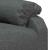 Fotoliu rabatabil, gri închis, material textil GartenMobel Dekor
