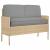 Set de perne 3 pcs Gri Material Oxford GartenMobel Dekor