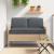 Set de perne 3 pcs Antracit Material Oxford GartenMobel Dekor