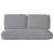 Set de perne 3 pcs Gri Material Oxford GartenMobel Dekor