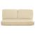 Set de perne 3 pcs Bej Material Oxford GartenMobel Dekor