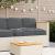 Set de perne 3 pcs Antracit Material Oxford GartenMobel Dekor
