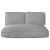 Set de perne 3 pcs Gri Material Oxford GartenMobel Dekor