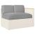 Set de perne 3 pcs Gri Material Oxford GartenMobel Dekor