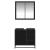 Set de mobilier pentru baie 2 pcs Stejar negru Lemn compozit GartenMobel Dekor