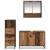 Set de mobilier pentru baie 3 pcs Lemn Vechi Lemn compozit GartenMobel Dekor