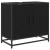 Set de mobilier pentru baie 3 pcs Stejar Negru Lemn compozit GartenMobel Dekor