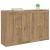 Cabinet suspendat 2 pcs Stejar Artizanal 69,5 x 34 x 90 cm GartenMobel Dekor