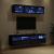 Unități TV de perete cu LED 5 pcs Stejar Negru 80 x 30 x 40 cm GartenMobel Dekor