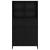 Bufet 2 pcs Stejar Negru 81 x 36 x 150.5 cm Lemn compozit GartenMobel Dekor