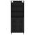 Bufet Stejar Negru 69,5 x 34 x 180 cm GartenMobel Dekor