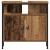 Set de mobilier pentru baie 4 pcs Lemn Vechi Lemn compozit GartenMobel Dekor