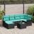 Set de canapele pentru grădină cu pernă 7 pcs Negru Rattan poli GartenMobel Dekor