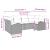 Set de canapele pentru grădină cu pernă 6 pcs Maro Poli Rattan GartenMobel Dekor