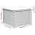 Set de canapea cu pernă 4 pcs Maro Poli Rattan GartenMobel Dekor