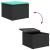 Set de canapele pentru grădină cu pernă 7 pcs Negru poliratan GartenMobel Dekor