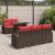 Set de canapele pentru grădină cu pernă 6 pcs Maro poliratan GartenMobel Dekor