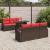 Set de canapele pentru grădină cu pernă 7 pcs Maro Rattan poli GartenMobel Dekor