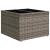 Set de canapele pentru grădină 5 pcs Gri și bleumarin poliratan GartenMobel Dekor