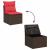 Set de canapele pentru grădină cu pernă 8 pcs Bej Rattan poli GartenMobel Dekor