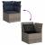 Set de canapele pentru grădină 8 pcs Gri deschis Rattan poli GartenMobel Dekor