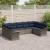 Set de canapele pentru grădină 9 pcs Gri deschis poliratan GartenMobel Dekor