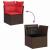 Set de canapele pentru grădină 11 pcs Maro poliratan GartenMobel Dekor