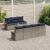 Set de canapele pentru grădină 8 pcs Gri și albastru marin GartenMobel Dekor