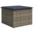 Set de canapele pentru grădină 9 pcs Gri și albastru marin GartenMobel Dekor